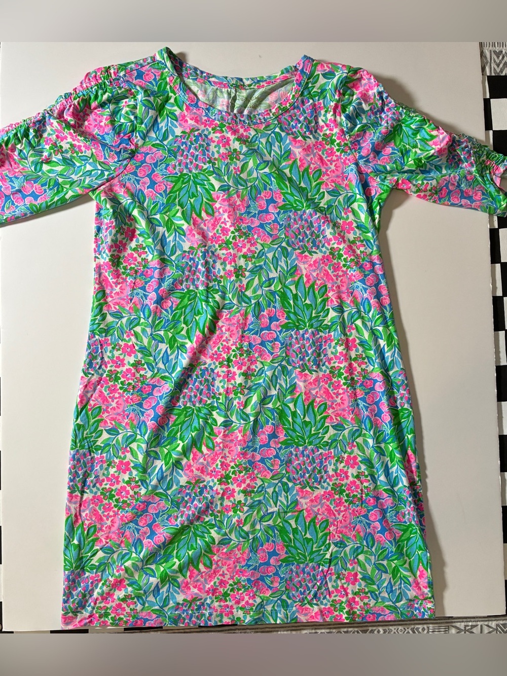 Lilly Pulitzer Belden Dress Cherry On Top Sz XL - Picture 5 of 11